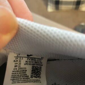 Nike White Kids Mesh Sneaker